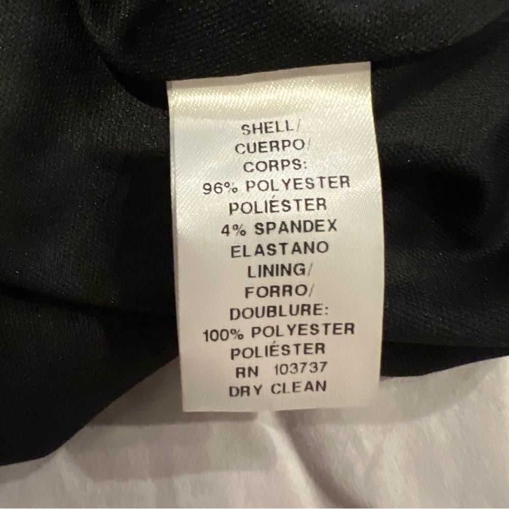 Donna Morgan Metallic Pleated Midi Dress - Green/Black (Size 20W) - Picture 11 of 11
